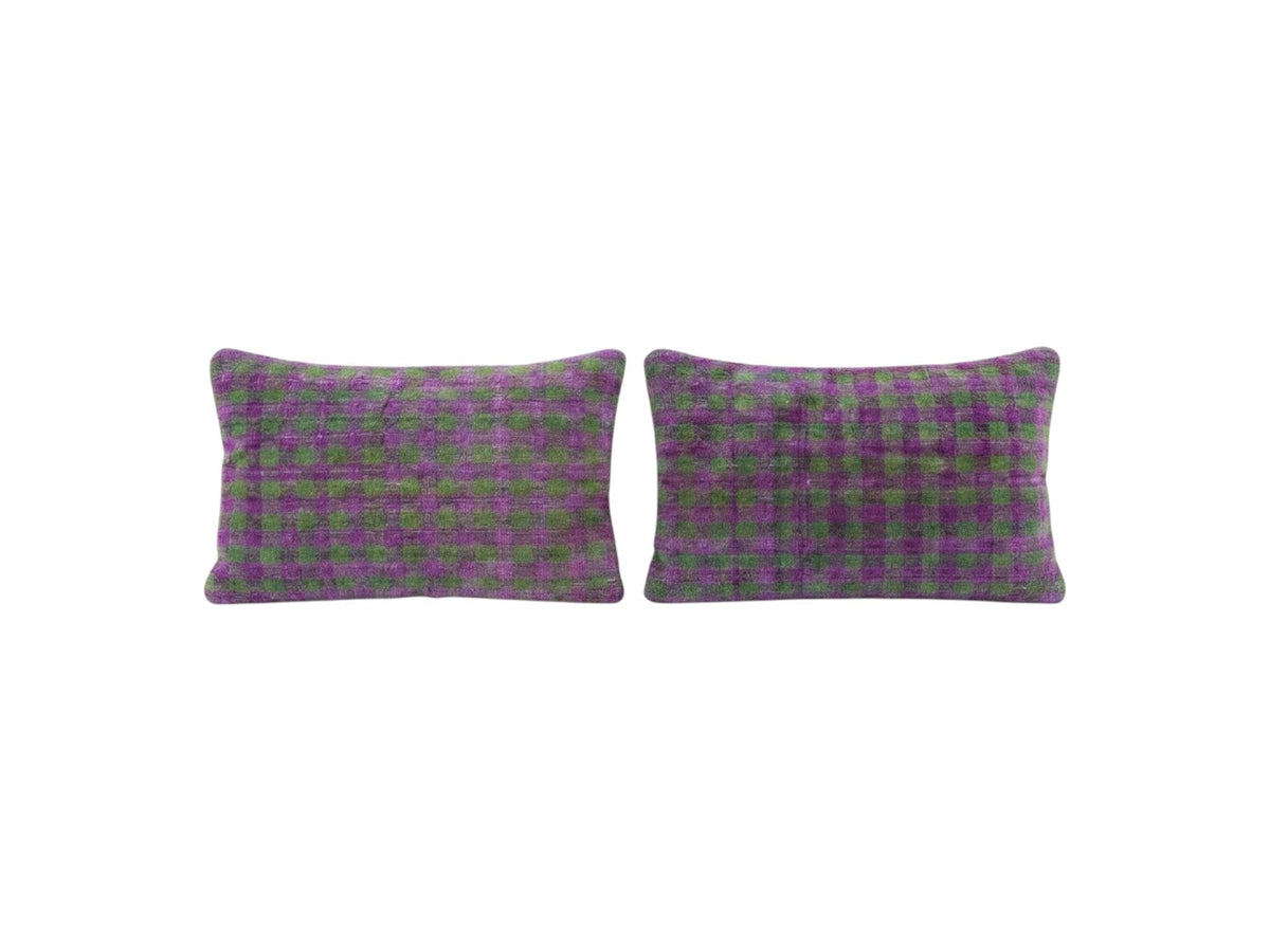 Türk Kilim Kırlent Kılıfı 2'li Set 40 x 60 cm