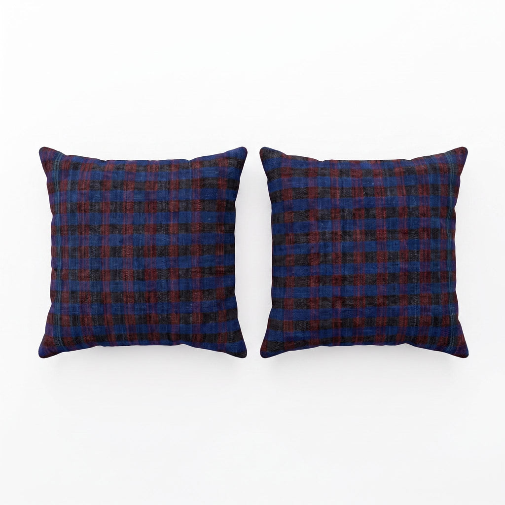 Türk Kilim Kırlent Kılıfı 2'li Set 50 x 50 cm