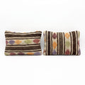 Türk Kilim Kırlent Kılıfı 2'li Set 40 x 60 cm
