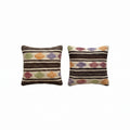 Türk Kilim Kırlent Kılıfı 2'li Set 48 x 51 cm