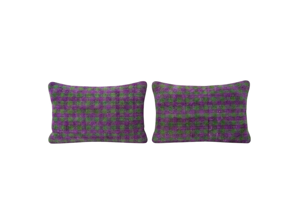 Türk Kilim Kırlent Kılıfı 2'li Set 40 x 60 cm