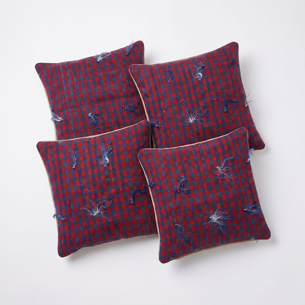 Türk Kilim Kırlent Kılıfı 4'li Set 48 x 48 cm