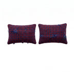 Türk Kilim Kırlent Kılıfı 2'li Set 38 x 58 cm