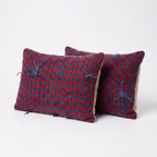 Türk Kilim Kırlent Kılıfı 2'li Set 38 x 58 cm