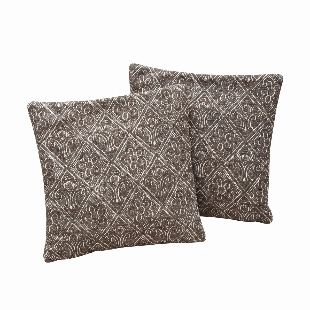 Türk Kilim Kırlent Kılıfı 2'li Set 61 x 61 cm