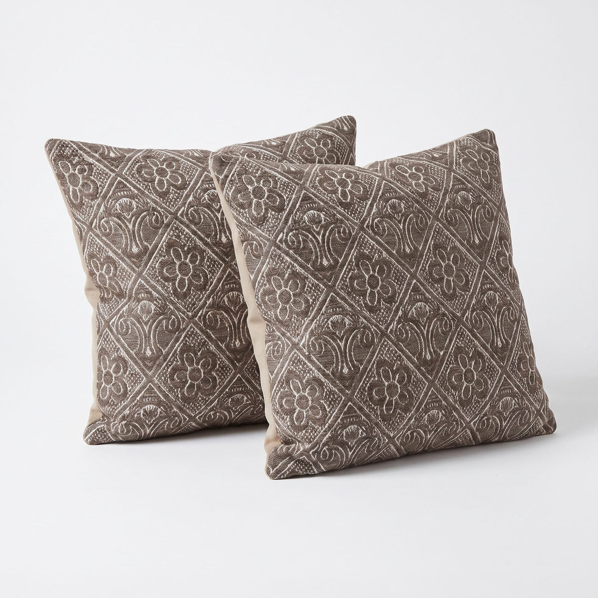 Türk Kilim Kırlent Kılıfı 2'li Set 61 x 61 cm