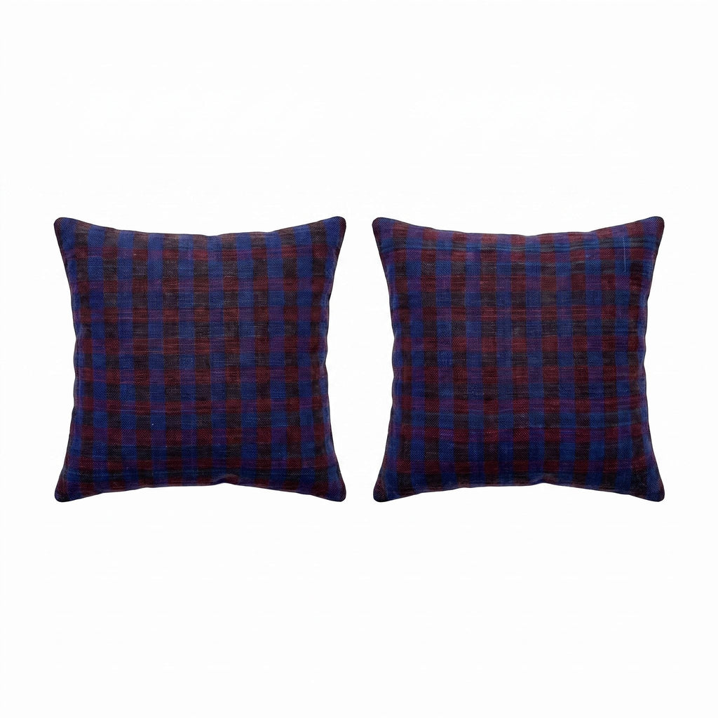 Türk Kilim Kırlent Kılıfı 2'li Set 48 x 48 cm