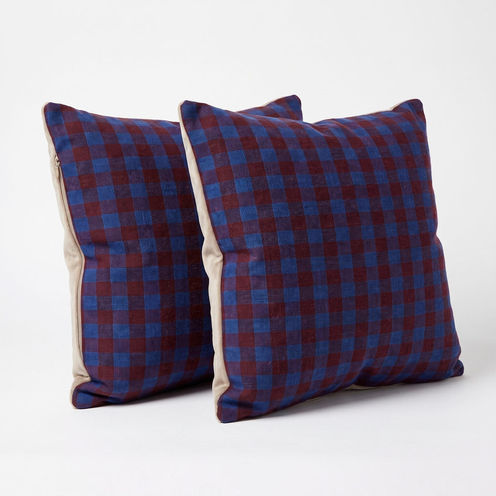 Türk Kilim Kırlent Kılıfı 2'li Set 48 x 48 cm