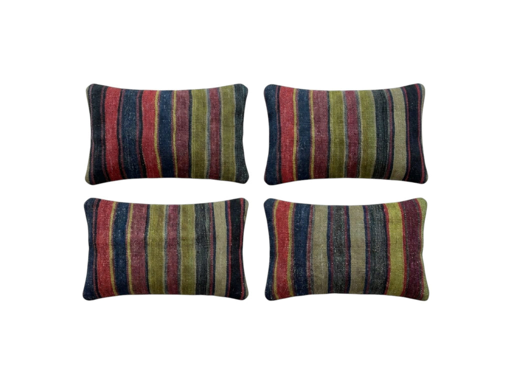 Türk Kilim Kırlent Kılıfı 4'li Set 40 x 60 cm