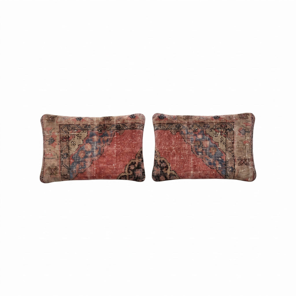 Türk Halı Kırlent Kılıfı 2'li Set 41 x 58 cm