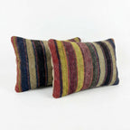 Türk Kilim Kırlent Kılıfı 2'li Set 40 x 60 cm