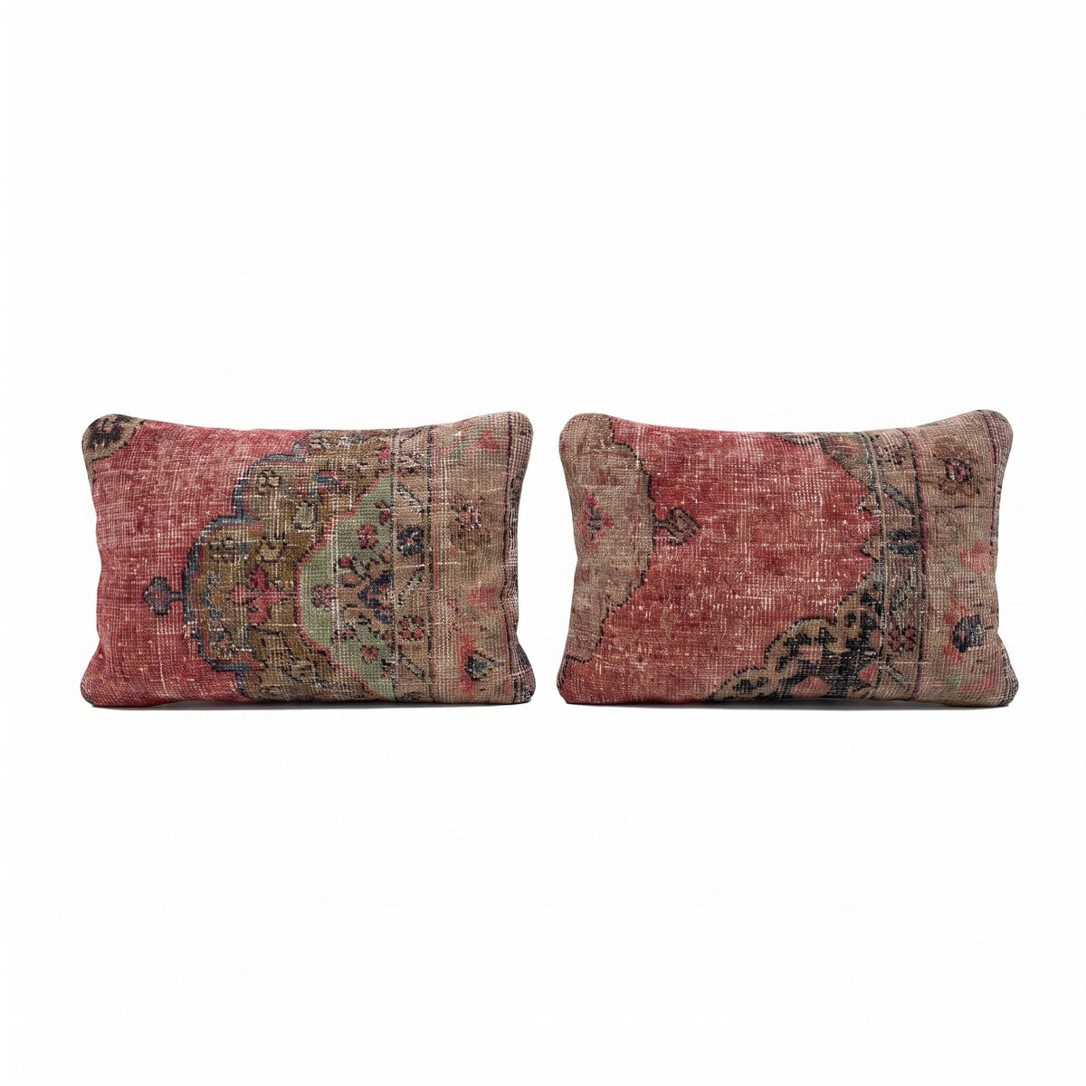 Türk Halı Kırlent Kılıfı 2'li Set 40 x 60 cm