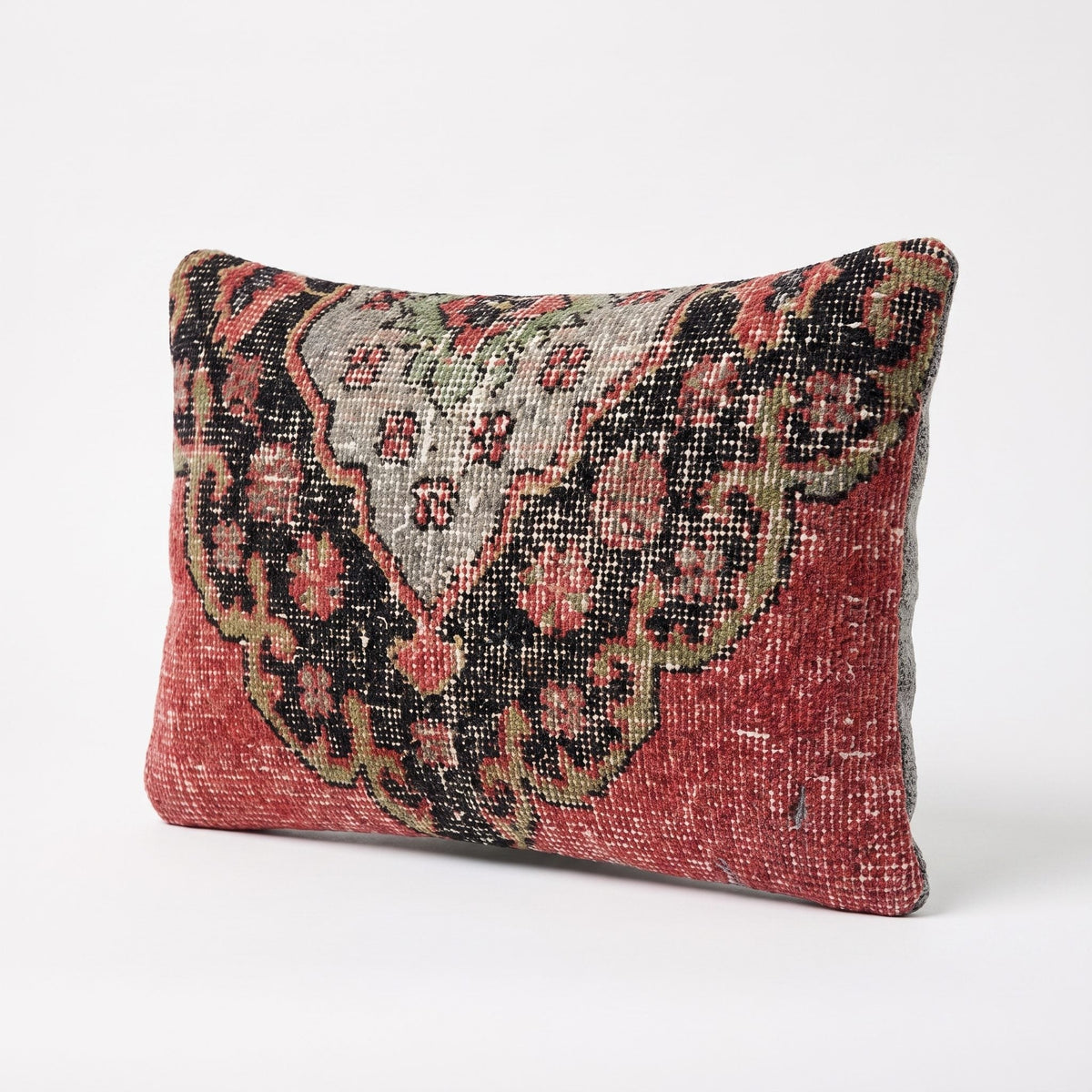 Türk Halı Kırlent Kılıfı 30 x 49 cm