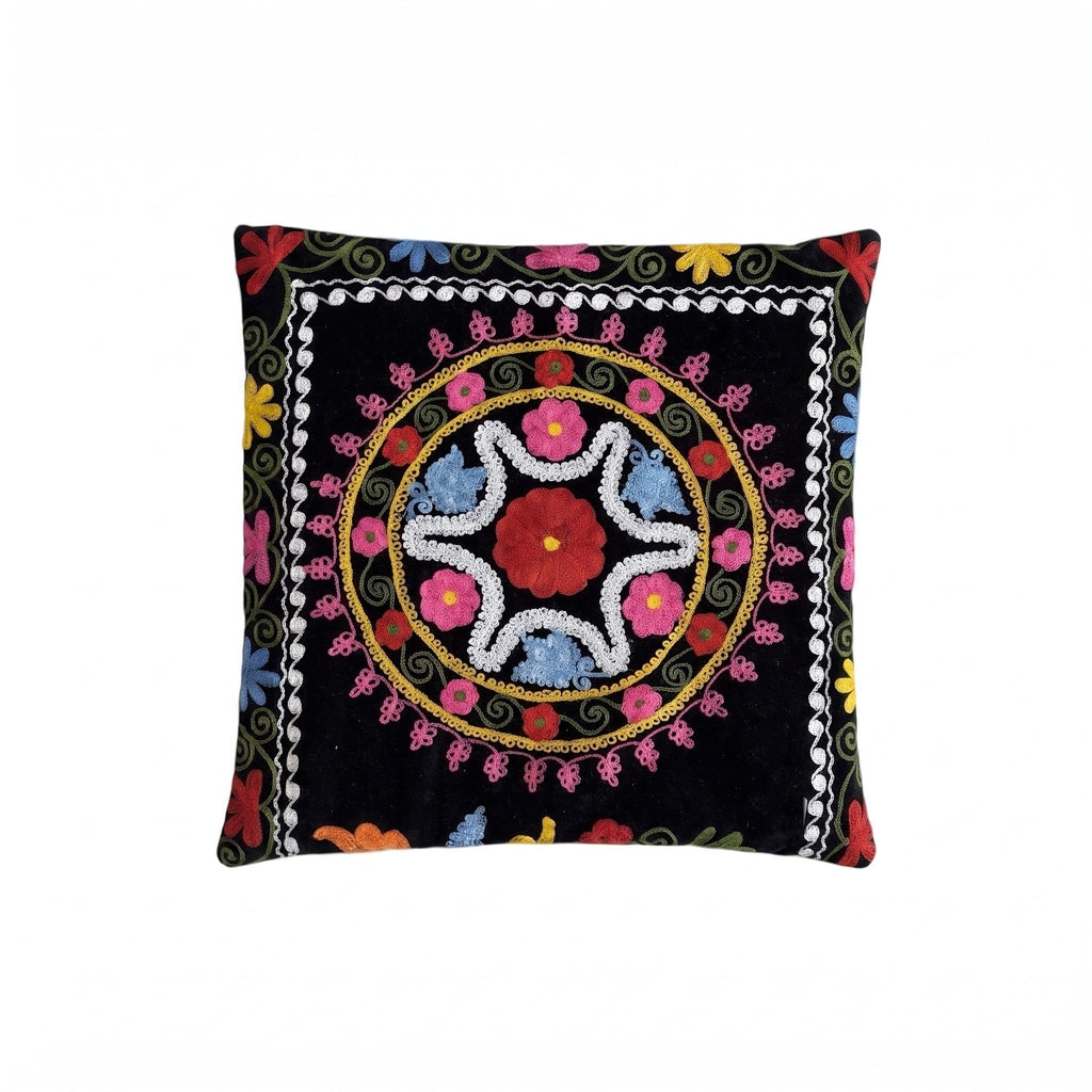 Özbek Suzani Kırlent Kılıfı 45 x 46 cm