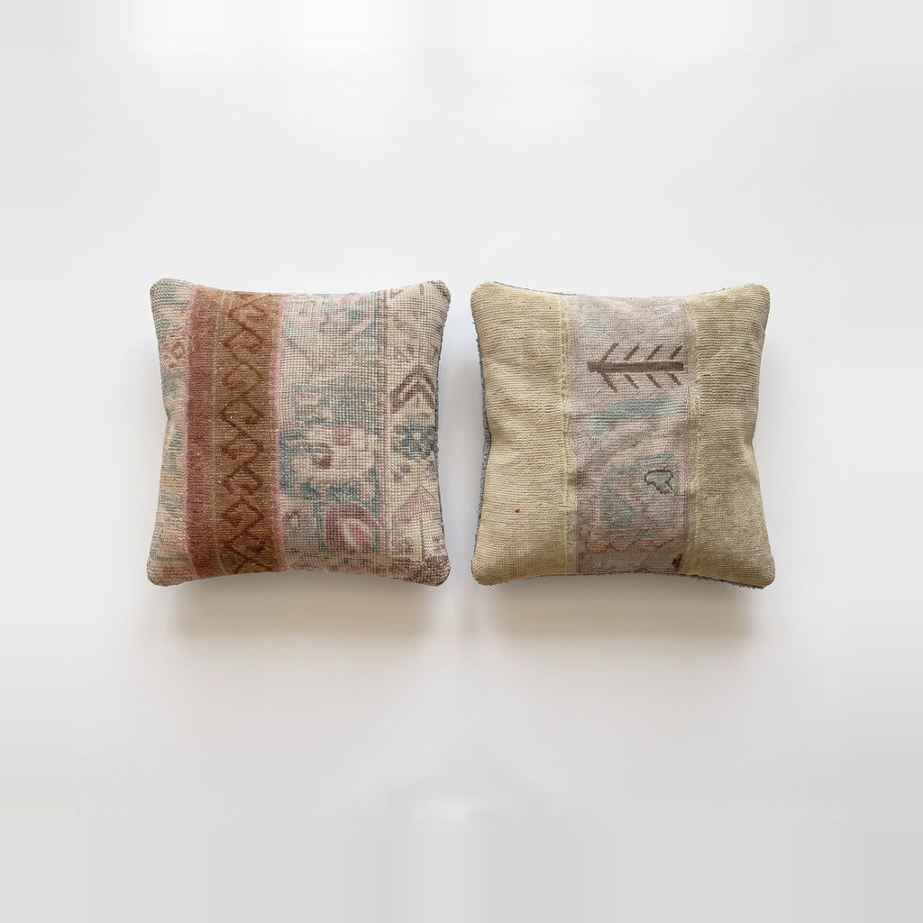 Türk Halı Kırlent Kılıfı 2'li Set 50 x 50 cm