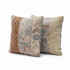 Türk Halı Kırlent Kılıfı 2'li Set 50 x 50 cm