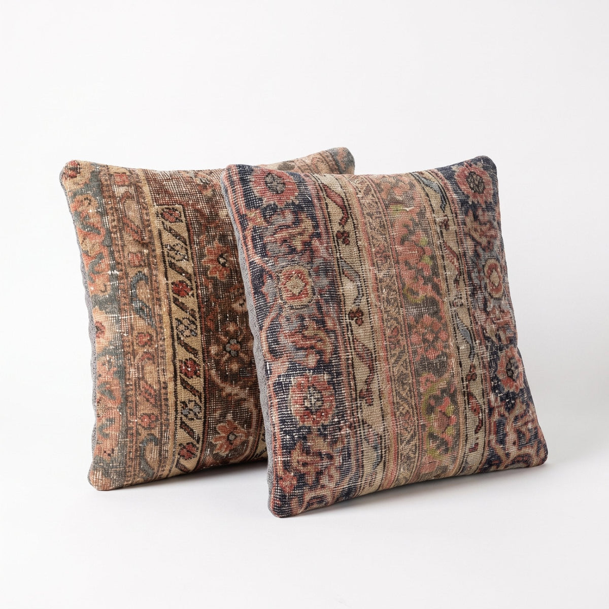 Türk Halı Kırlent Kılıfı 2'li Set 57 x 57 cm