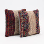 Türk Halı Kırlent Kılıfı 2'li Set 60 x 60 cm