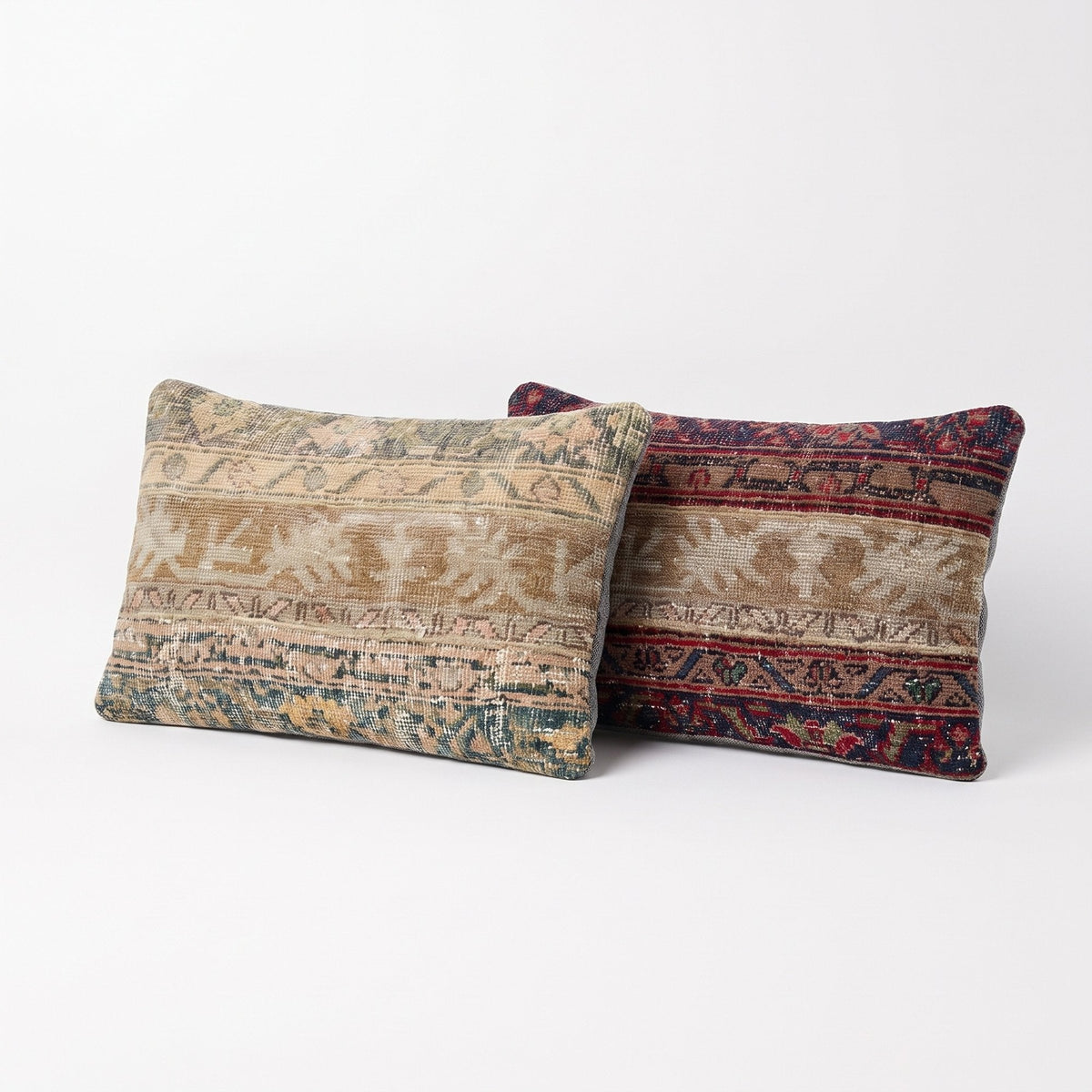 Türk Halı Kırlent Kılıfı 2'li Set 40 x 60 cm