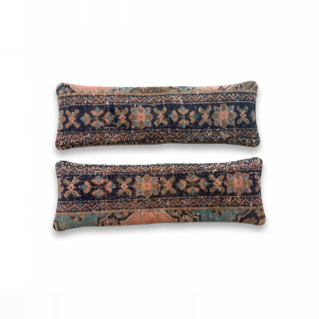 Türk Halı Kırlent Kılıfı 2'li Set 26 x 92 cm