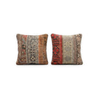 Türk Halı Kırlent Kılıfı 2'li Set 60 x 60 cm
