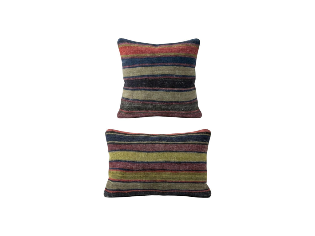Türk Kilim Kırlent Kılıfı 2'li Set 41 x 51 cm