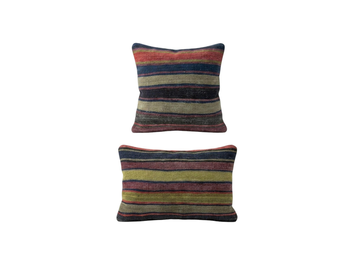 Türk Kilim Kırlent Kılıfı 2'li Set 41 x 51 cm