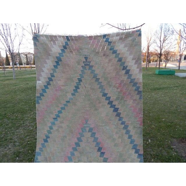 Vintage Kilim Yolluk 125 x 300 cm