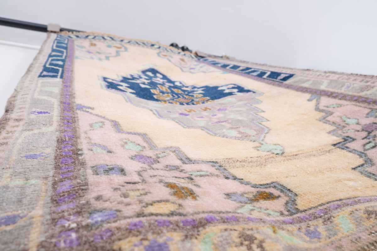 Vintage Türk Yastık Halı 2'li Set 50 x 100 cm