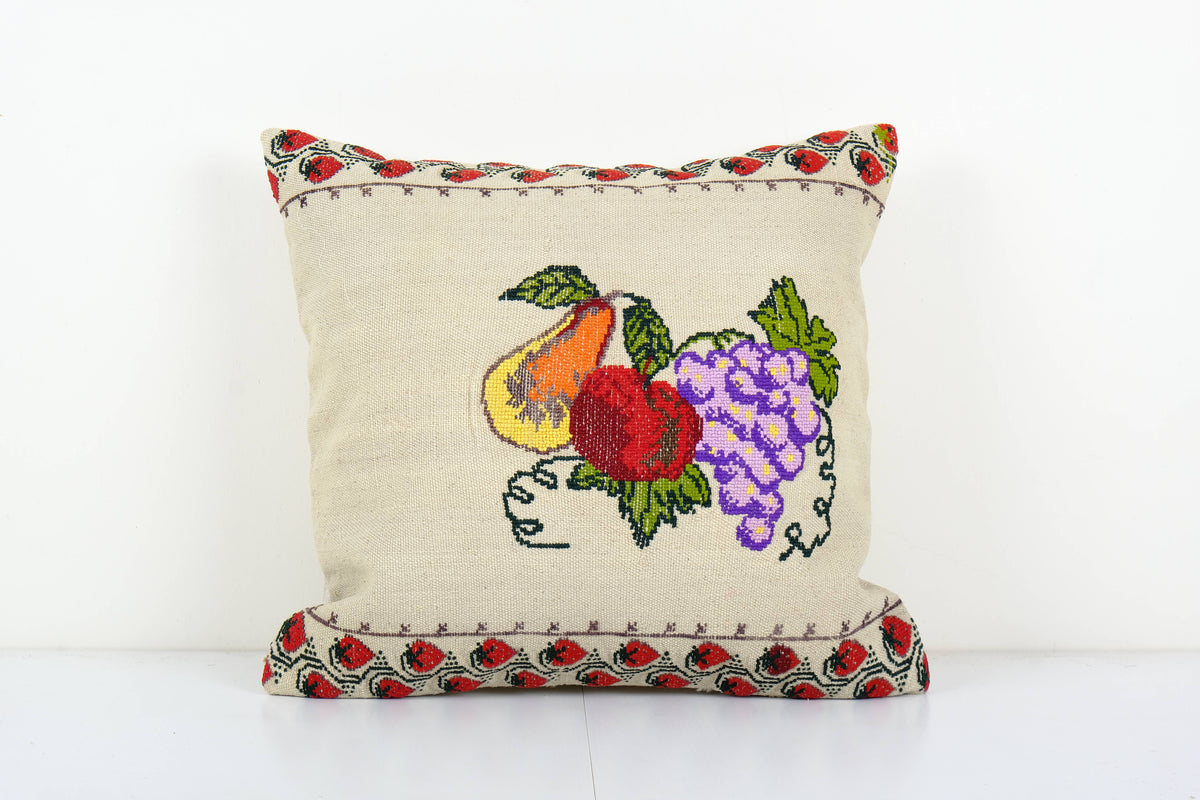 Kilim Kırlent Kılıfı 52 x 55 cm