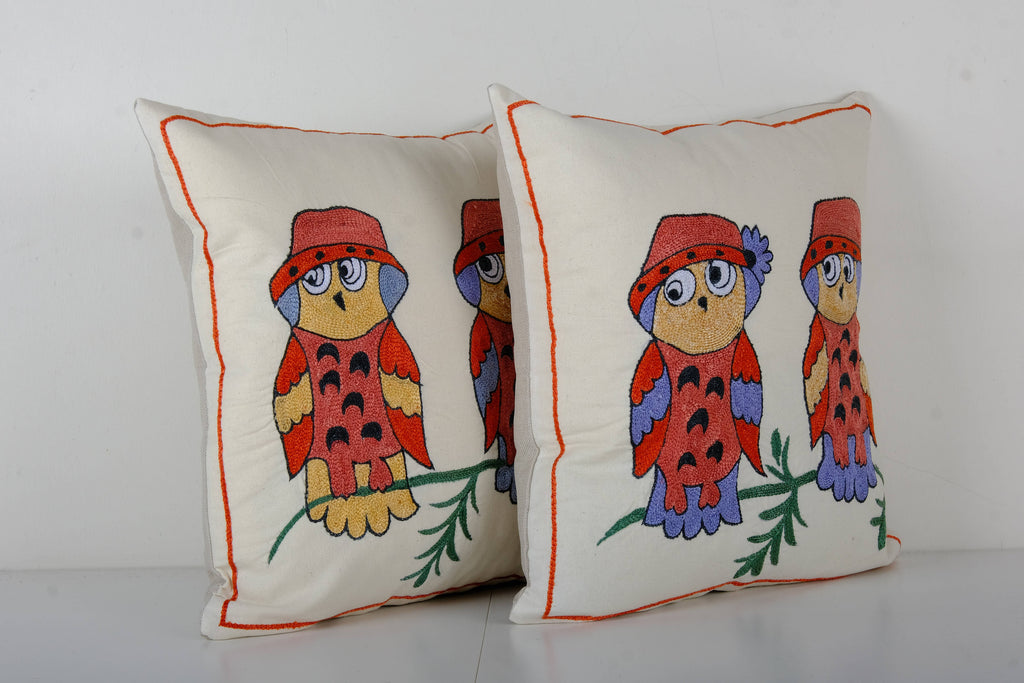 Suzani Kırlent Kılıfı 2'li Set 44 x 47 cm