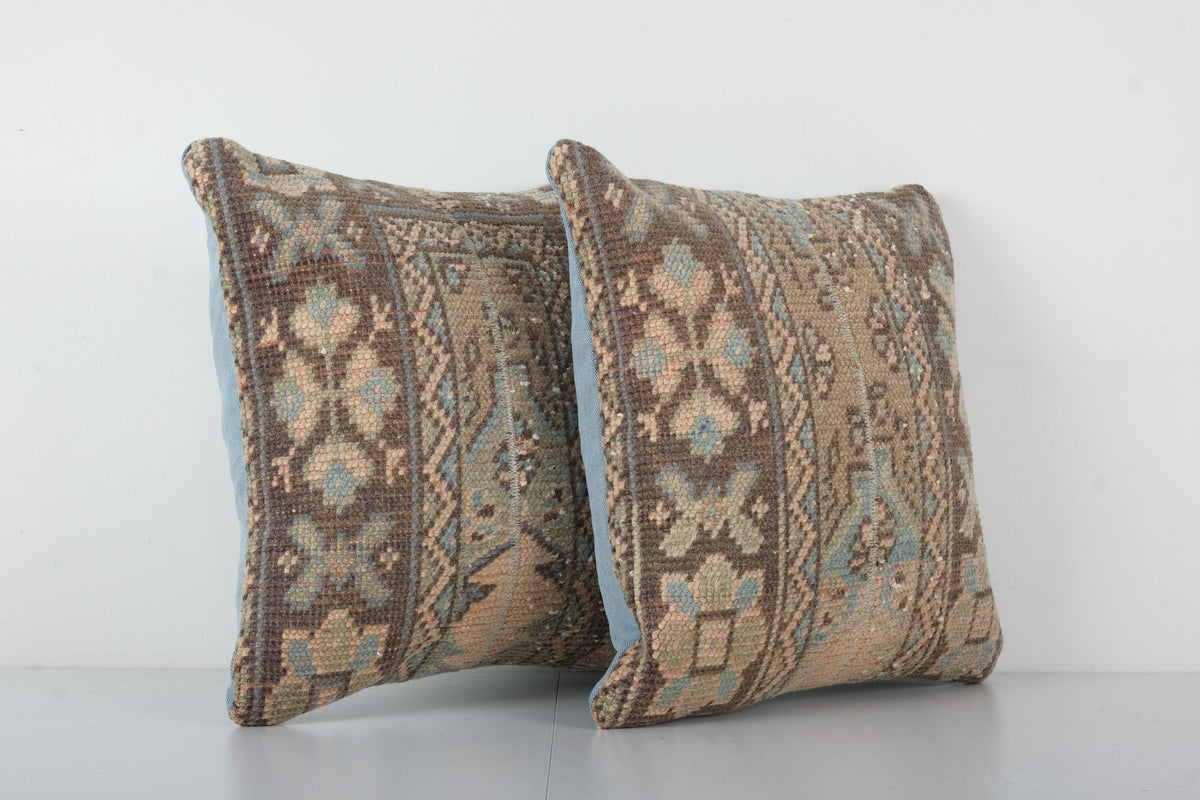 Halı Kırlent Kılıfı 2'li Set 45 x 45 cm