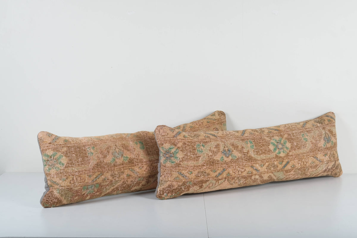 Halı Kırlent Kılıfı 2'li Set 30 x 90 cm