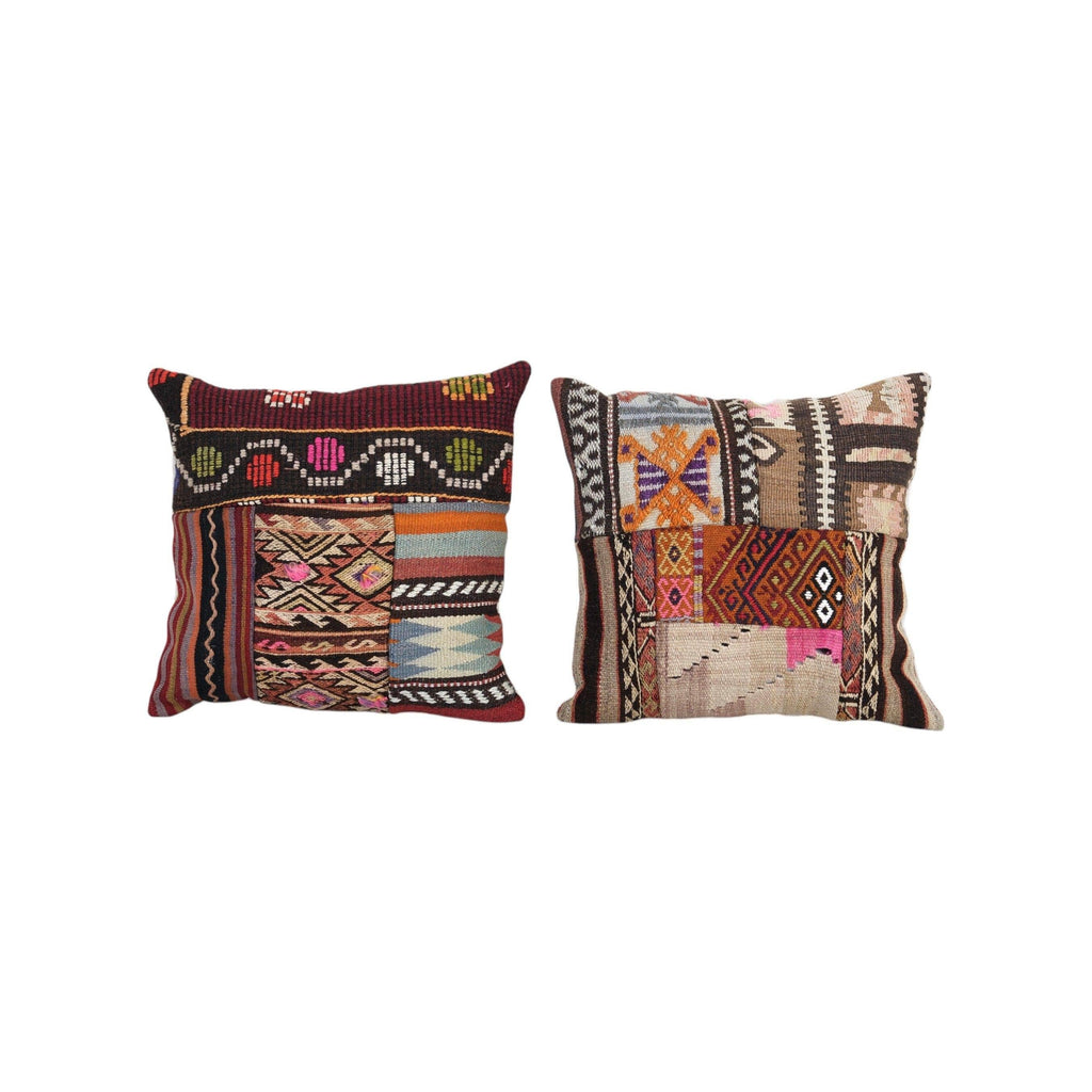 Kilim Kırlent Kılıfı 2'li Set 47 x 49 cm