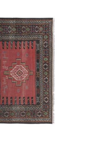 Vintage Sumak Kilim 107 x 185 cm