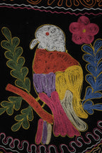 Papağan Desenli Suzani Yolluk 47 x 377 cm