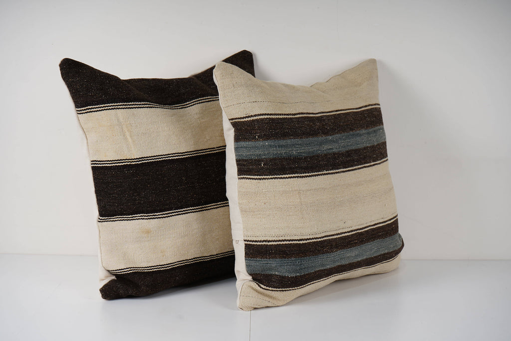 Kilim Kırlent Kılıfı 2'li Set 60 x 60 cm