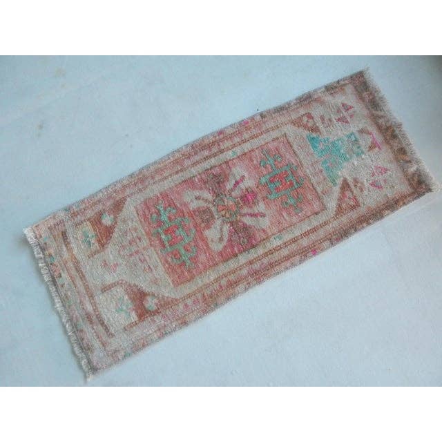 Vintage Türk Halı 42 x 100 cm