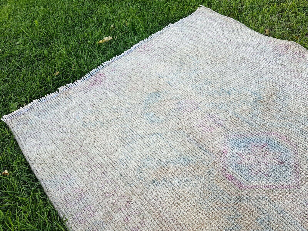 Vintage Herki Halı Yolluk 87 x 370 cm