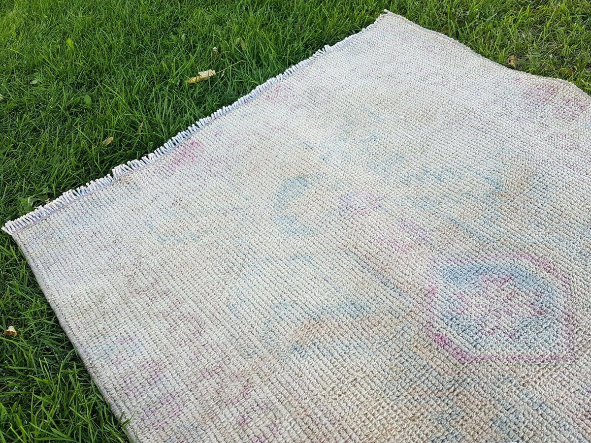 Vintage Herki Halı Yolluk 87 x 370 cm