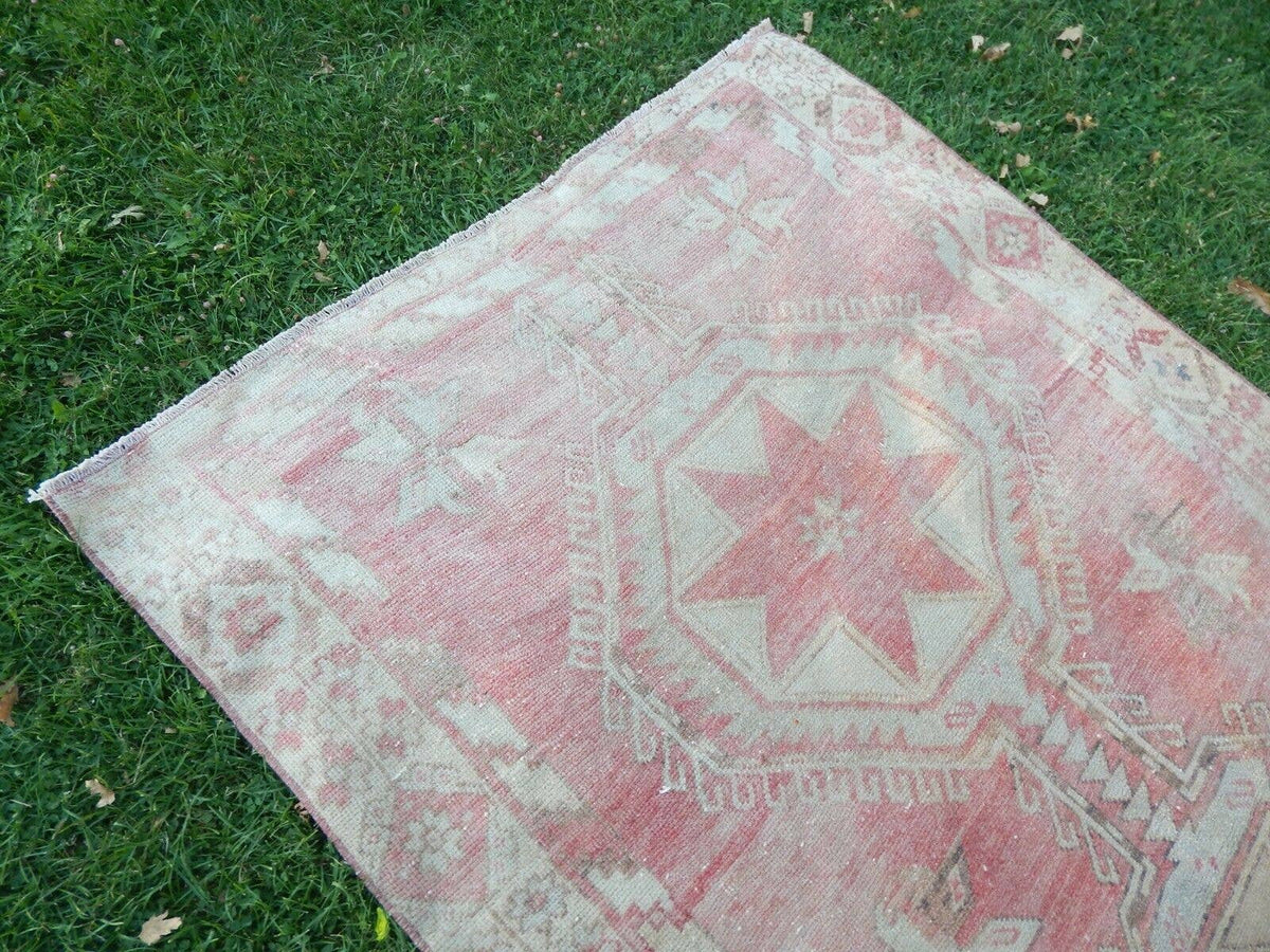Vintage Uşak Yolluk 137 x 363 cm