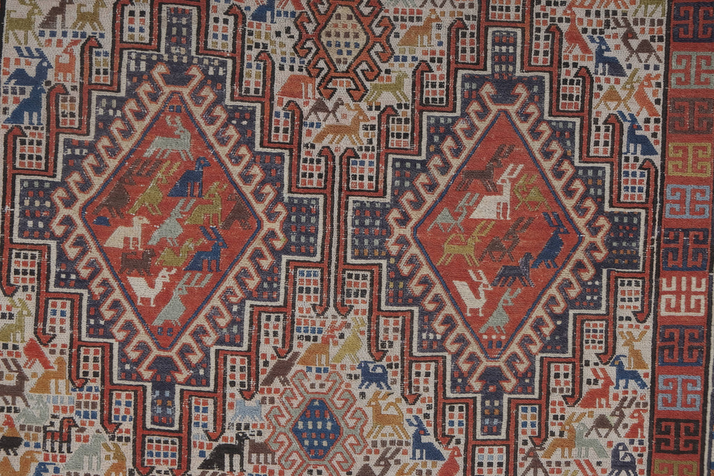 Vintage Sumak Halı 117 x 200 cm