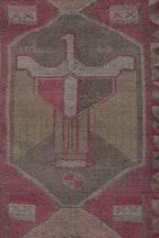 Vintage Türk Halı Yolluk 103 x 351 cm