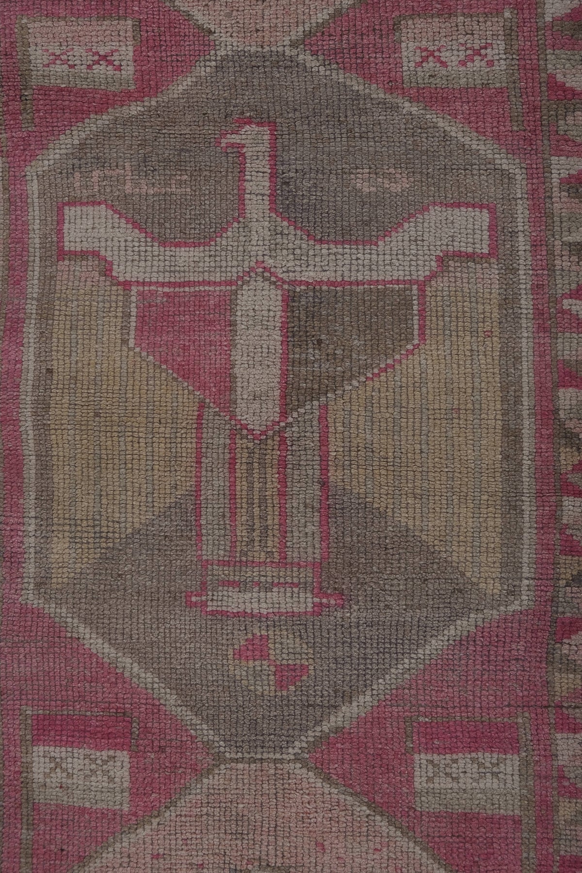 Vintage Türk Halı Yolluk 103 x 351 cm