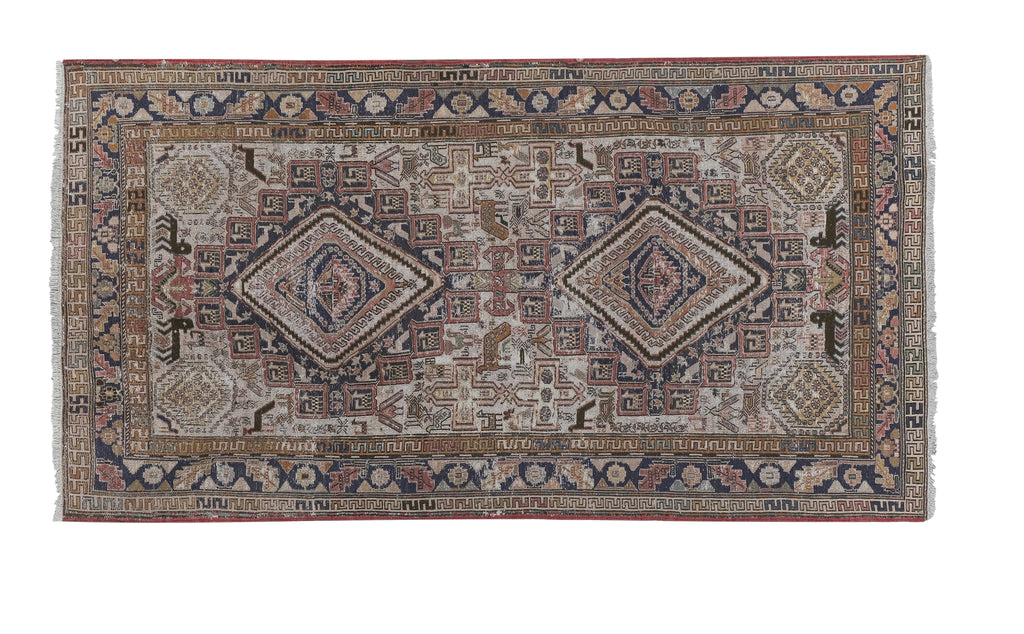 Vintage Sumak Kilim 111 x 204 cm