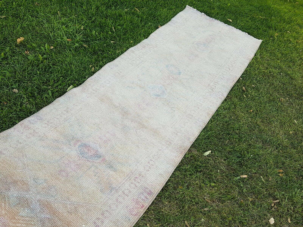 Vintage Herki Halı Yolluk 87 x 370 cm