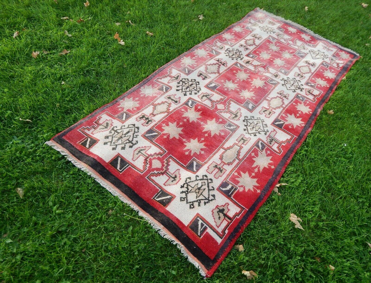 Vintage Anadolu Halı Yolluk 115 x 250 cm