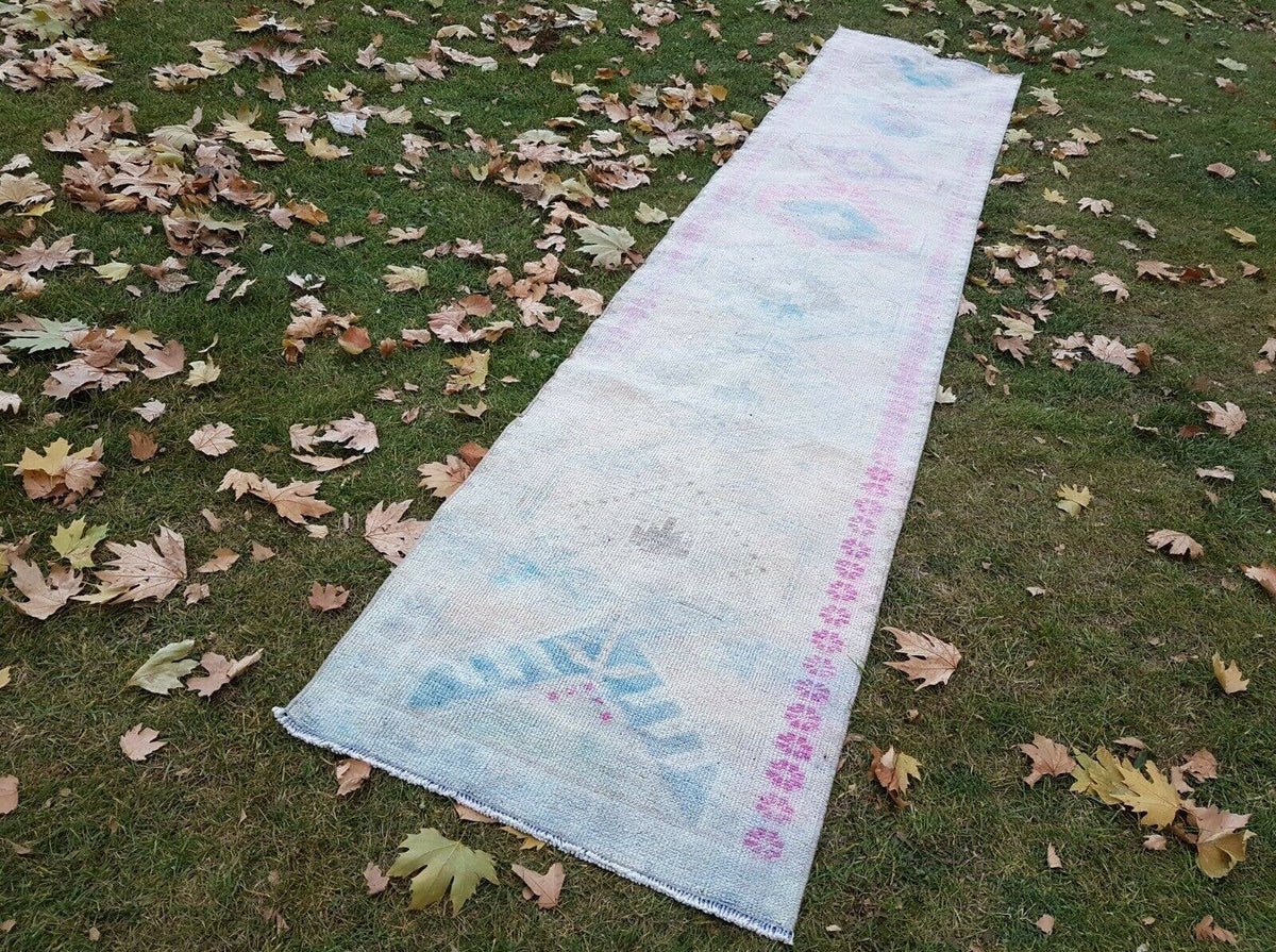 Vintage Herki Halı Yolluk 80 x 400 cm