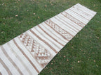 Vintage Herki Kilim Yolluk 84 x 337 cm