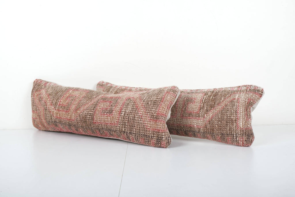 Halı Kırlent Kılıfı 2'li Set 20 x 60 cm